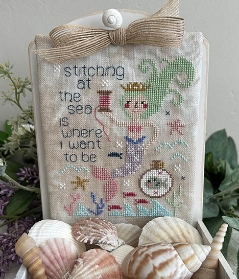 Stitching At The Sea