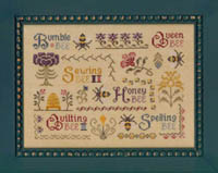 Antique Bee Sampler