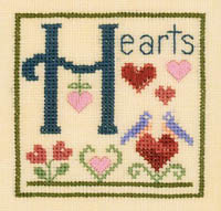 Alphabet Series - H is for Hearts