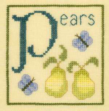 Alphabet Series - P Is For Pear