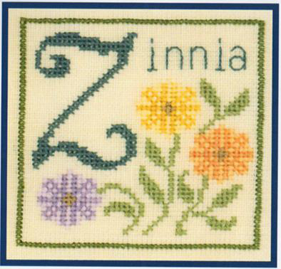 Alphabet Series - Z is for Zinnia