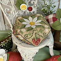 Strawberry Biscornu