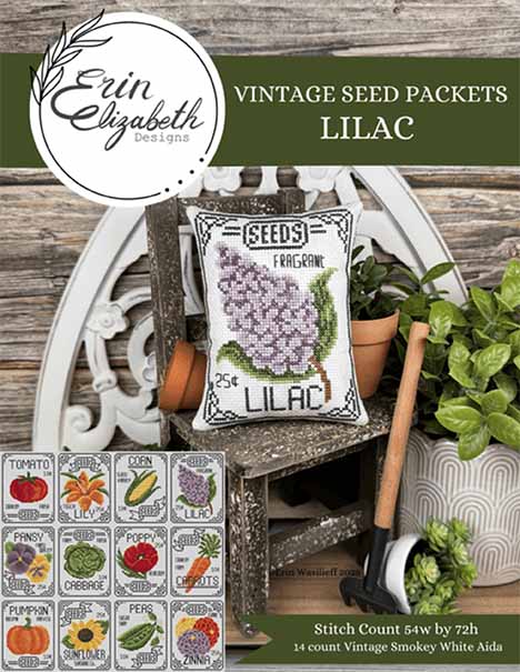 Vintage Seed Packs - Lilac