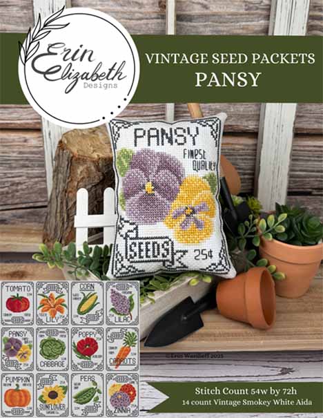 Vintage Seed Packs - Pansy