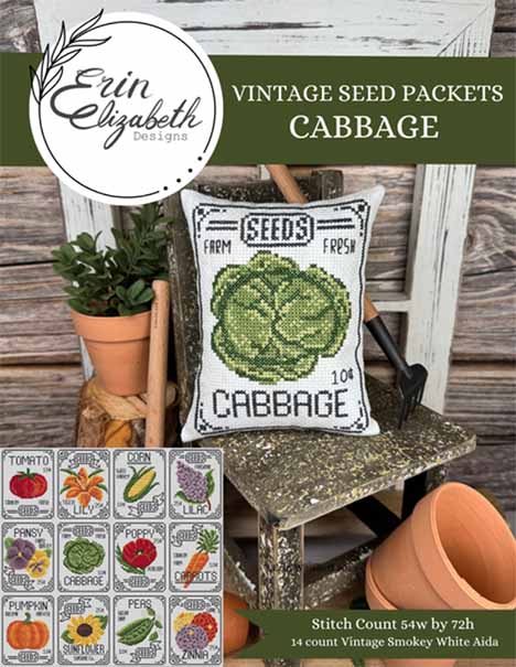 Vintage Seed Packs - Cabbage