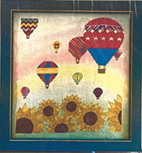Sunflowers And Balloons