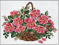 Wild Roses Basket