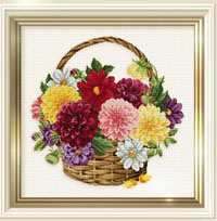 Dahlia Basket