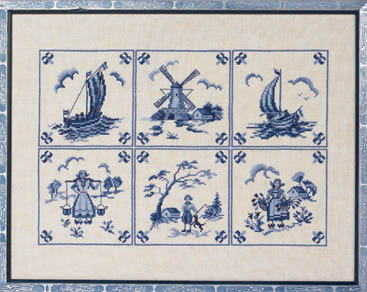 Dutch Blue Tiles Kit