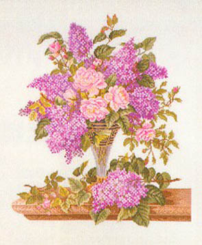 Lilacs in a Vase Kit
