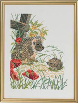 Hedgehogs & Poppies Kit
