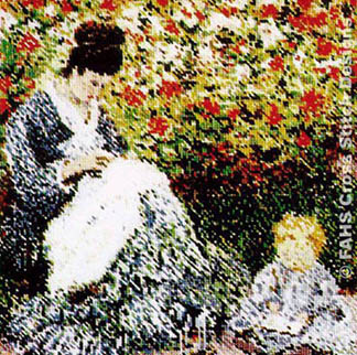 Madam Monet and Child
