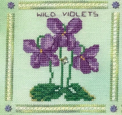 Heart Like a Wildflower #6 - Violets
