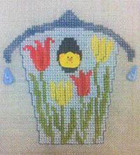 Spring Tulip Birdhouse
