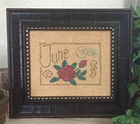 Floral Postcard - June
