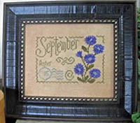 Floral Postcard - September