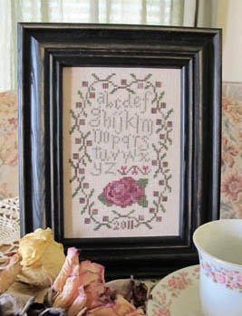 Antique Rose Sampler