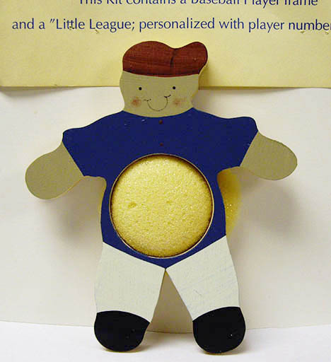 Baseball Player Frame Kit