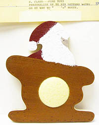 Santa in Sleigh Frame Kit