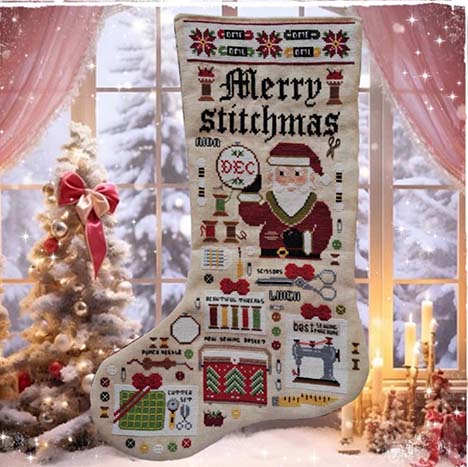 Merry Stitches - Christmas Stocking