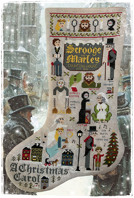 Christmas Carol Stocking