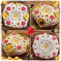 12 Months with Romy & Sandy 2026 - May Biscornu