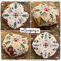 12 Months with Romy & Sandy 2026 - June Biscornu