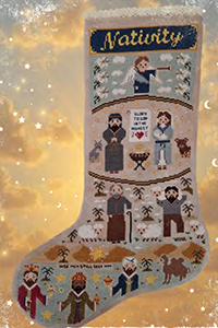 Nativity Stocking
