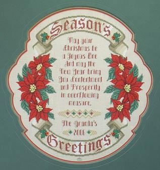 Season's Greetings Sampler  