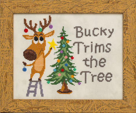 Bucky Trims The Tree