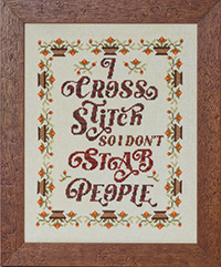 Why I Stitch