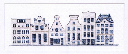 Delft Blue Houses Kit