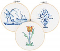 Delft Blue  (set of 3) Kit