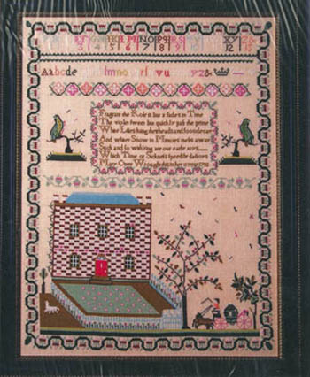 Mary Otter 1792 Sampler Reproduction