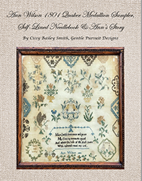 Ann Wilson 1801 Quaker Medallion Sampler