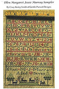 Ellen Margaret Jessie Murray Sampler