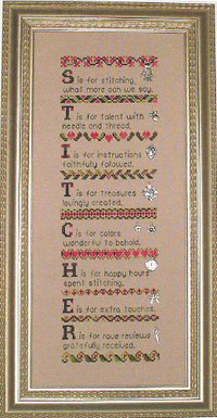 Stitcher Poem Sampler
