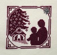 Christmas Memories Silhouette - Sharing The Christmas Story