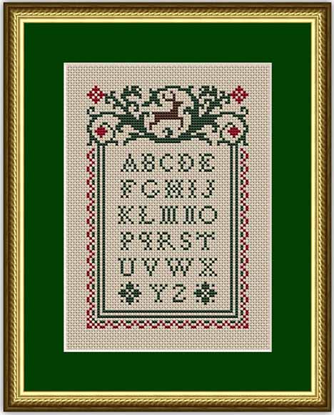Christmas Reindeer Alphabet
