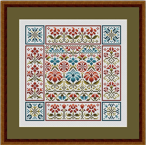 Oma's Flower Garden Sampler