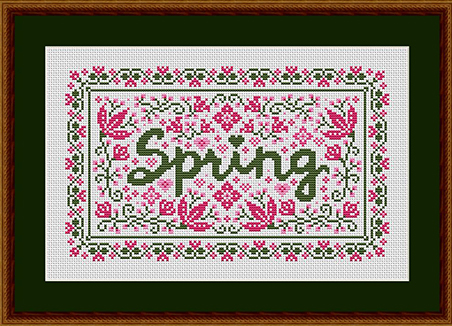 Spring Flowers & Hearts
