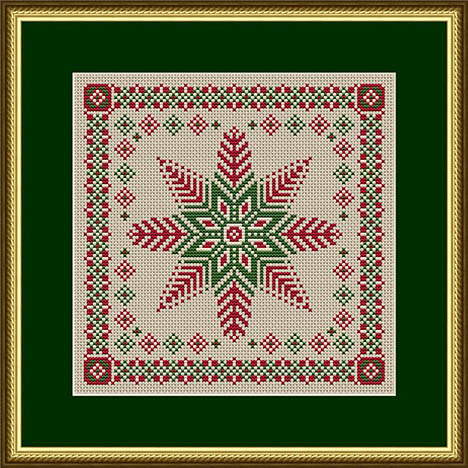Peppermint Sweater Snowflake