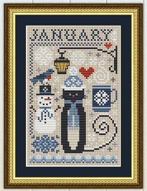 Cat Tales Collection: January Cat