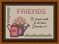 Bible Verse Pattern: Friends