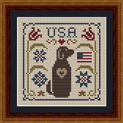 Dog Days: Patriotic USA