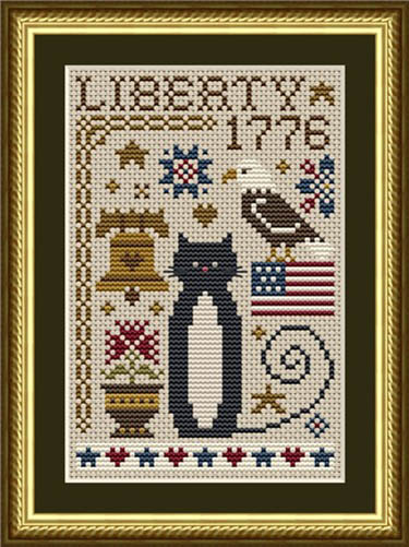 Cat Tales Collection: Liberty Cat Patriotic