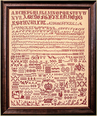 Mary 395-1869, A Bristol Orphanage Sampler