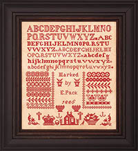 Emma Pack 1886 -Bristol  Orphanage Sampler