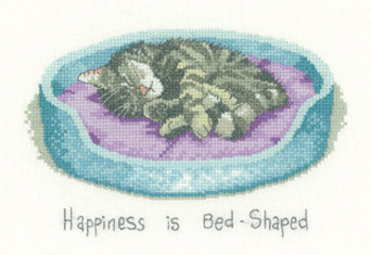 Cats Rule - Happiness is Bed Shaped