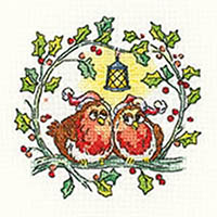 Birds of a Feather - Christmas Robins Kit
